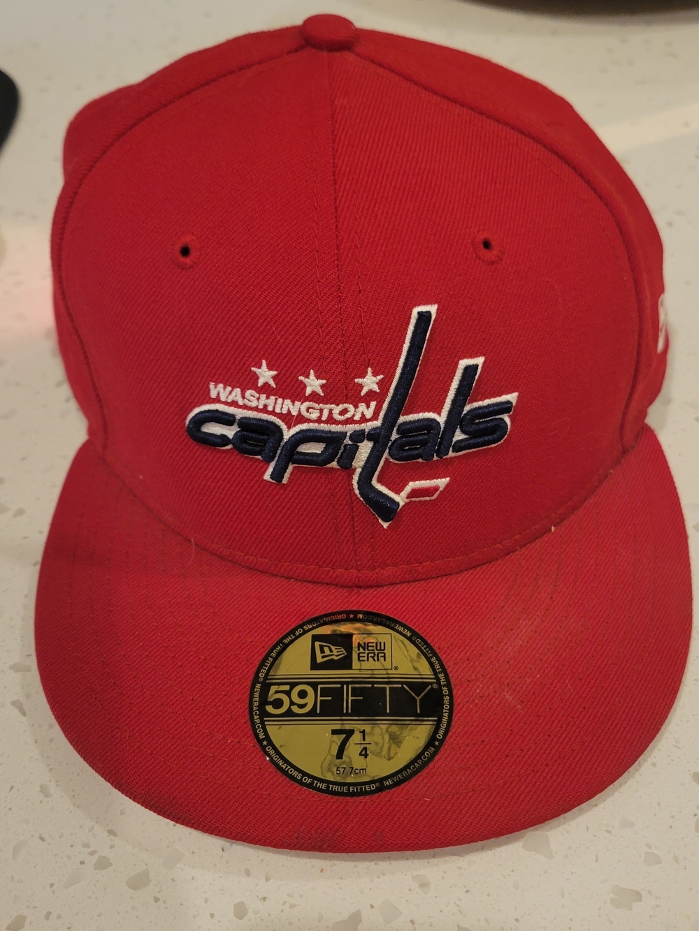 New Era Washington Capitals Red 59FIFTY Fitted Hat